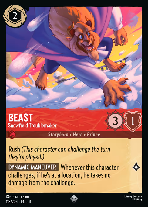 Beast - Snowfield Troublemaker 118/204