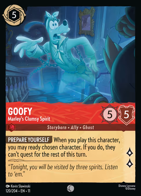 Goofy - Marley's Clumsy Spirit 120/204