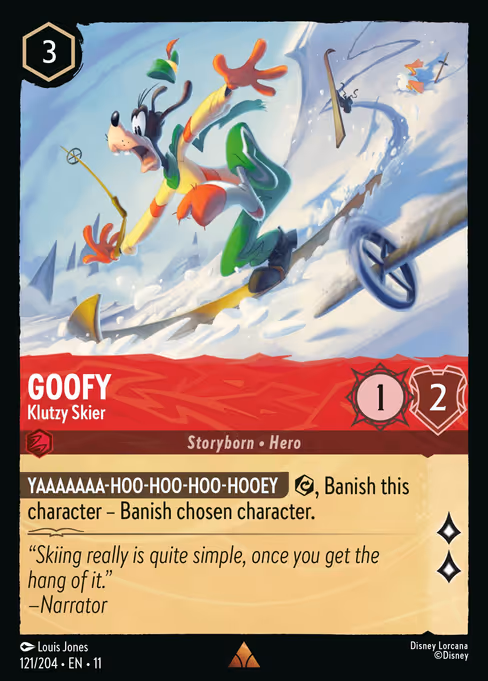 Goofy - Klutzy Skier 121/204