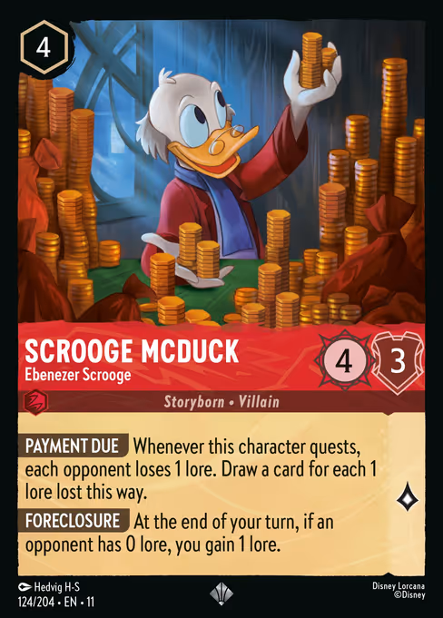 Scrooge McDuck - Ebenezer Scrooge 124/204