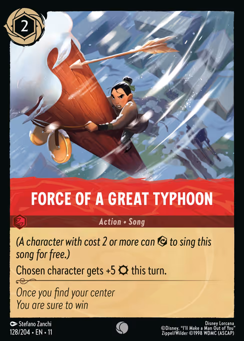 Force of a Great Typhoon 128/204