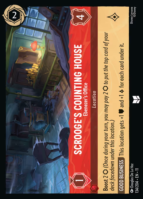 Scrooge's Counting House - Ebenezer's Office 134/204