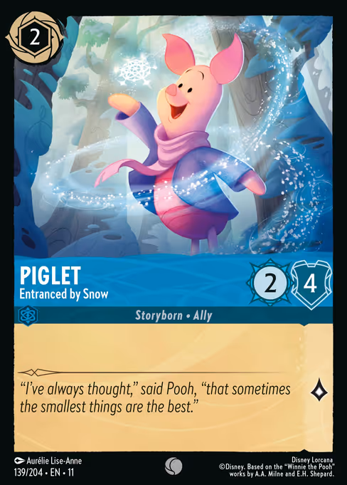 Piglet - Entranced by Snow 139/204