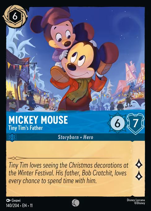 Mickey Mouse - Tiny Tim's Father 140/204