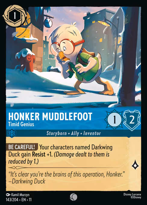Honker Muddlefoot - Timid Genius 143/204
