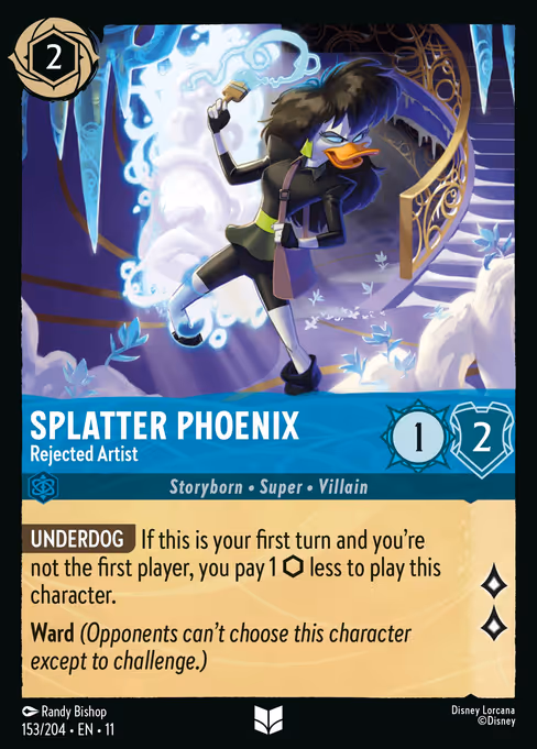 Splatter Phoenix - Rejected Artist 153/204