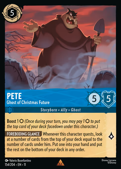 Pete - Ghost of Christmas Future 154/204