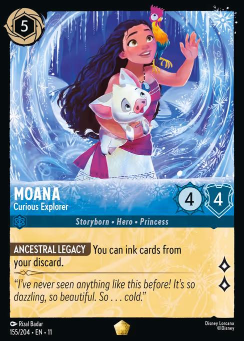 Moana - Curious Explorer 155/204