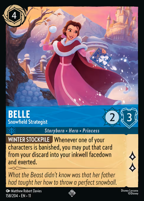Belle - Snowfield Strategist 158/204