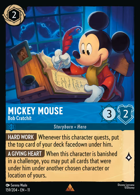 Mickey Mouse - Bob Cratchit 159/204