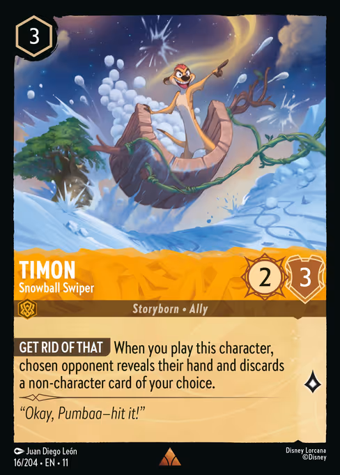 Timon - Snowball Swiper 16/204
