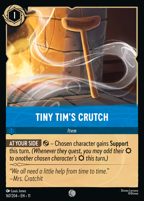 Tiny Tim's Crutch 167/204