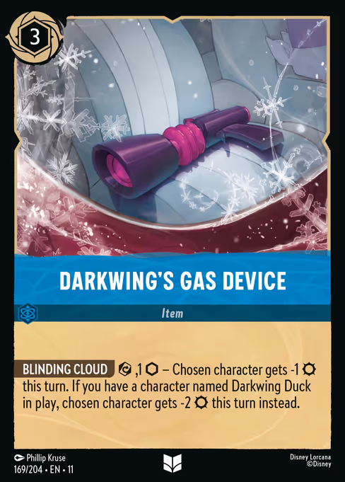Darkwing's Gas Device 169/204
