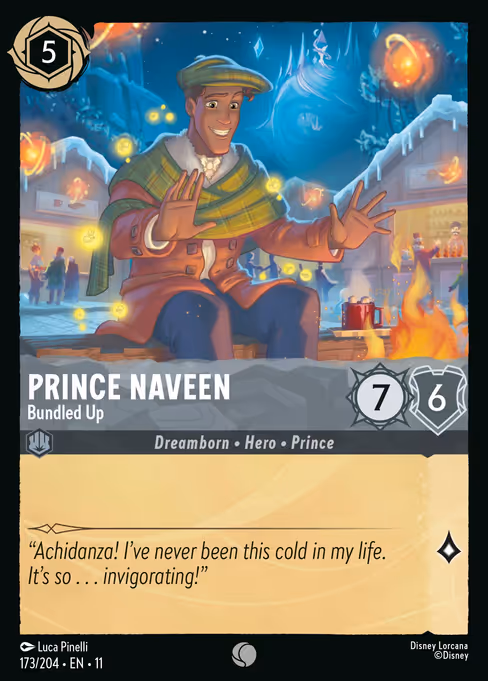 Prince Naveen - Bundled Up 173/204