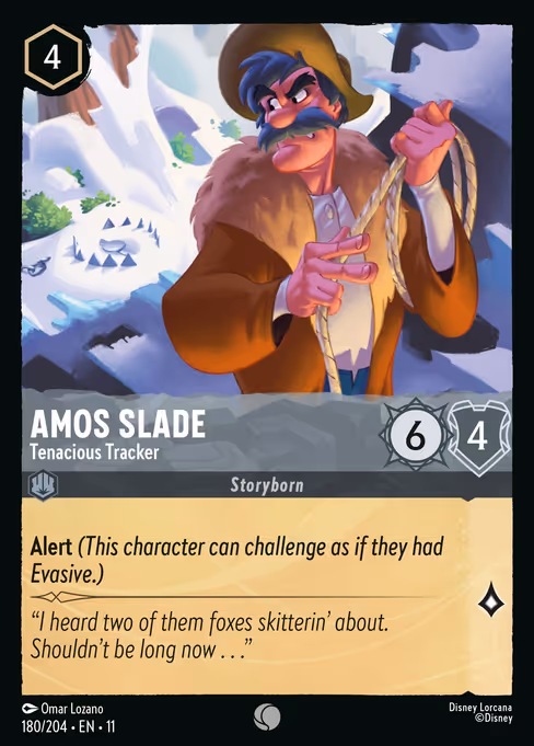 Amos Slade - Tenacious Tracker 180/204