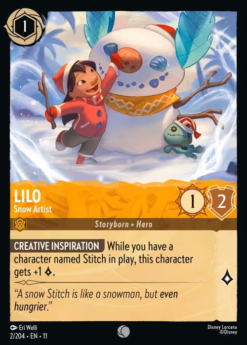Lilo - Snow Artist 2/204