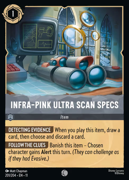 Infra-Pink Ultra Scan Specs 201/204