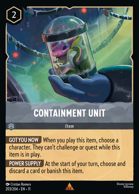 Containment Unit 203/204
