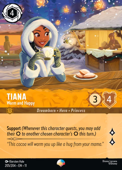 Tiana - Warm and Happy 205/204