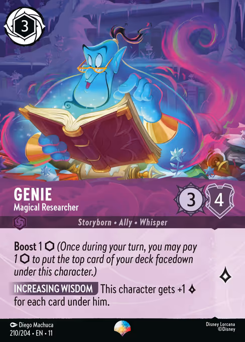 Genie - Magical Researcher 210/204