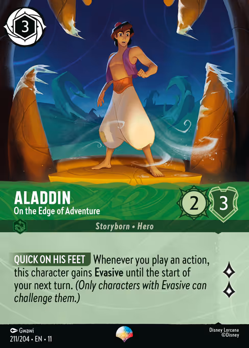 Aladdin - On the Edge of Adventure 211/204