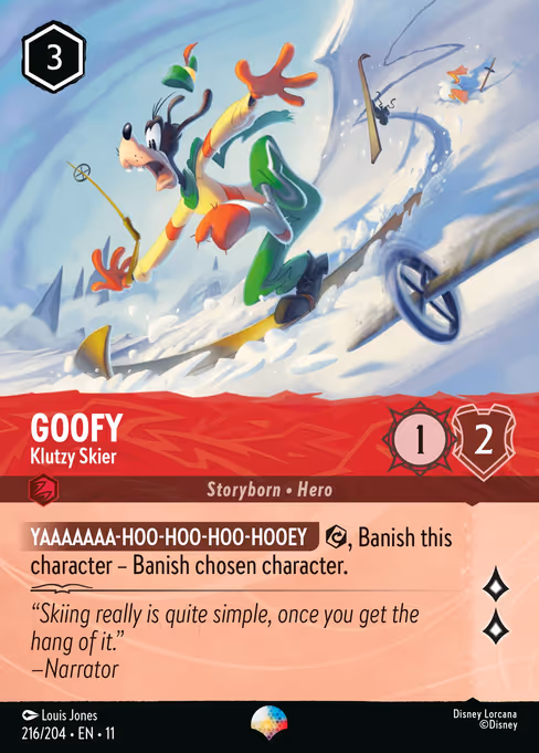 Goofy - Klutzy Skier 216/204
