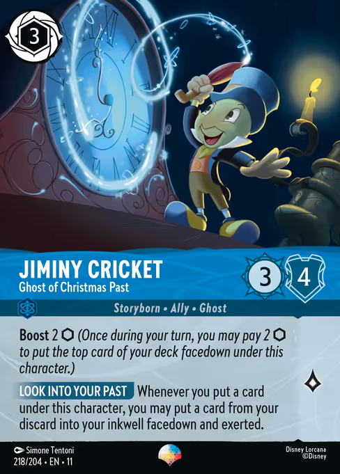 Jiminy Cricket - Ghost of Christmas Past 218/204
