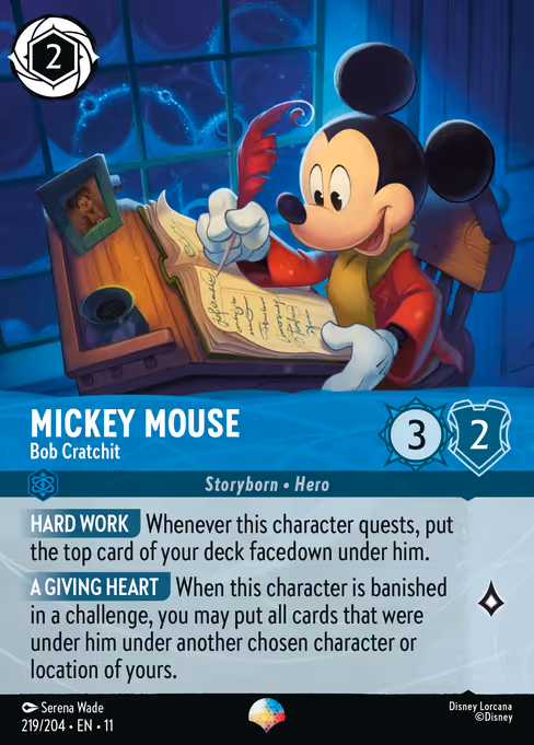 Mickey Mouse - Bob Cratchit 219/204