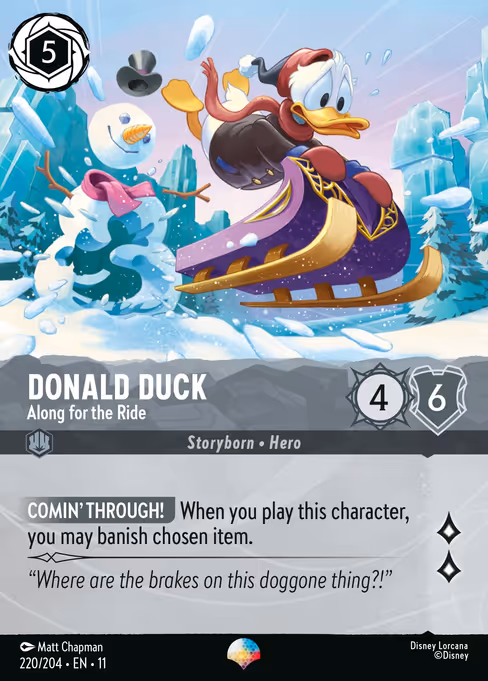 Donald Duck - Along for the Ride 220/204