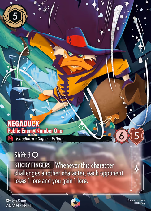 Negaduck - Public Enemy Number One 232/204