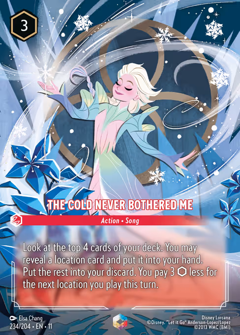 The Cold Never Bothered Me 234/204