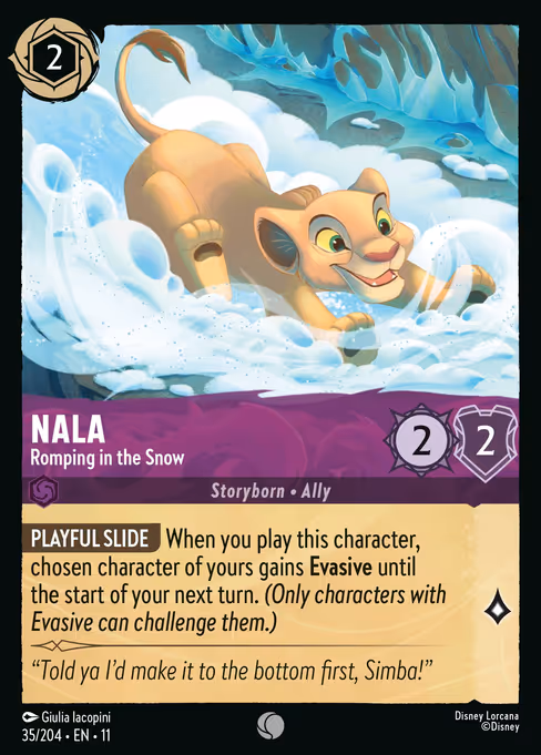 Nala - Romping in the Snow 35/204