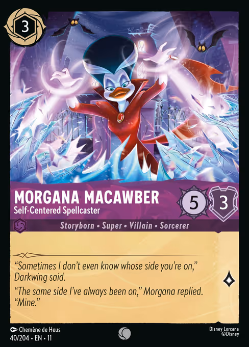 Morgana Macawber - Self-Centered Spellcaster 40/204