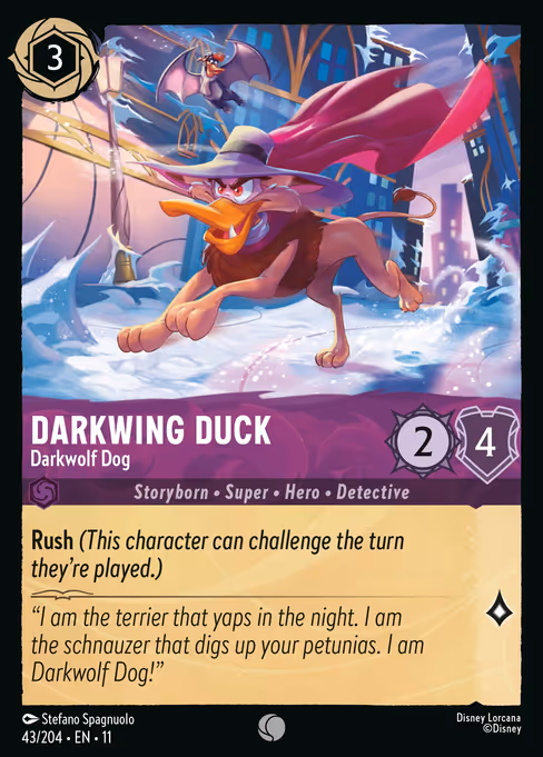 Darkwing Duck - Darkwolf Dog 43/204