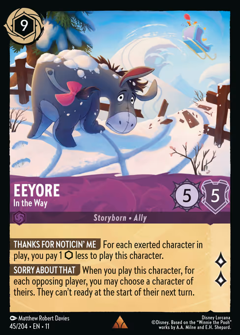 Eeyore - In the Way 45/204