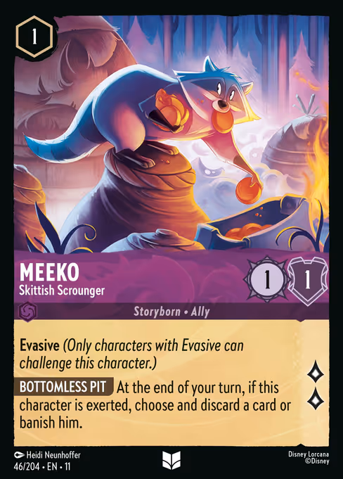 Meeko - Skittish Scrounger 46/204