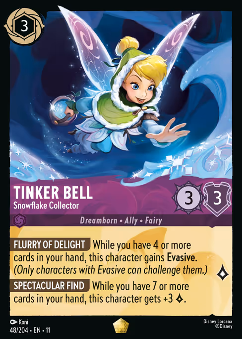 Tinker Bell - Snowflake Collector 48/204