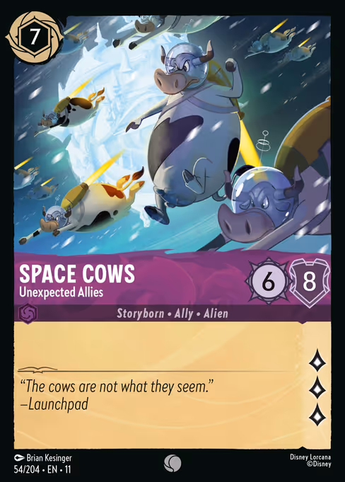 Space Cows - Unexpected Allies 54/204