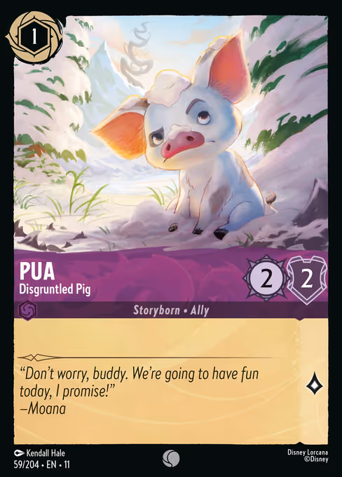 Pua - Disgruntled Pig 59/204