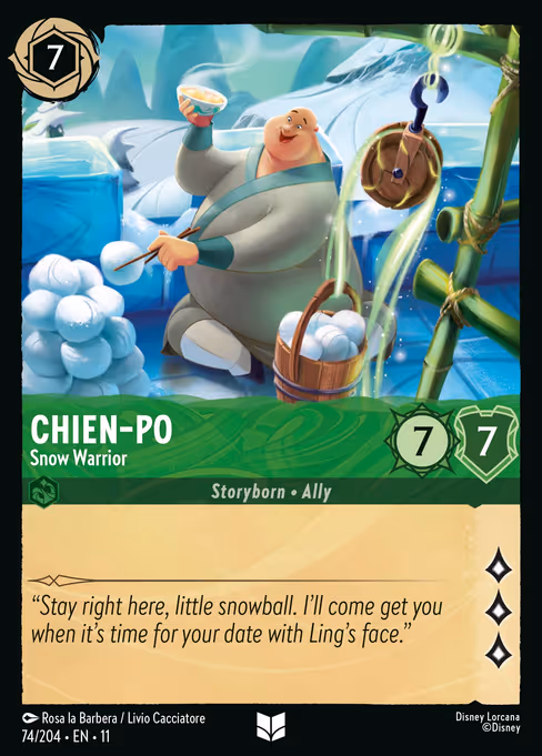 Chien-Po - Snow Warrior 74/204