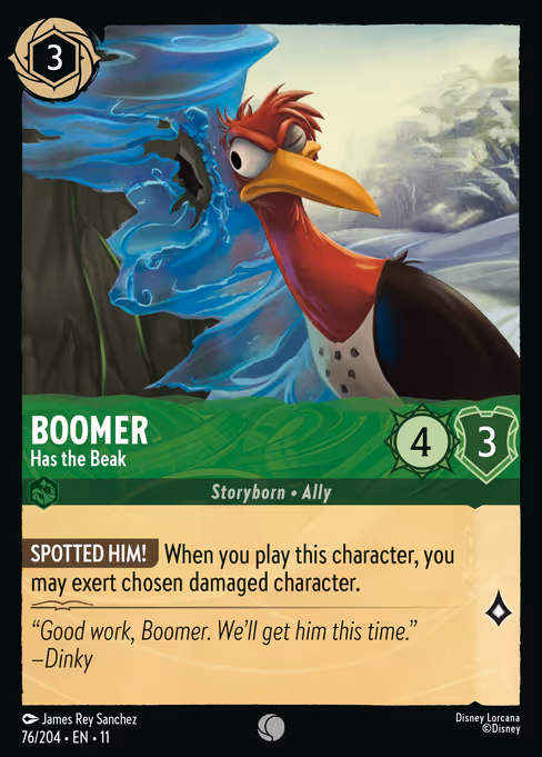 Boomer - Has the Beak 76/204