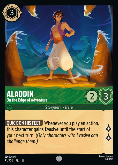 Aladdin - On the Edge of Adventure 81/204