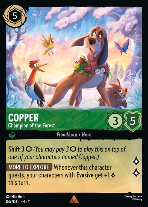 Copper - Champion of the Forest 84/204