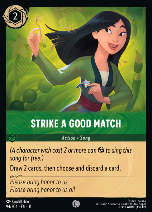 Strike A Good Match 94/204