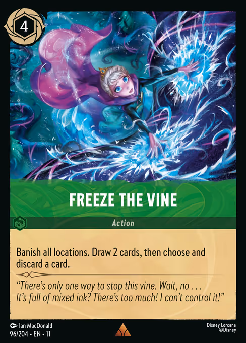 Freeze the Vine 96/204
