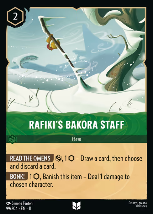 Rafiki's Bakora Staff 99/204