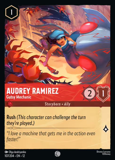 Audrey Ramirez - Gutsy Mechanic 107/204