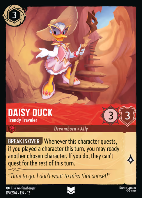 Daisy Duck - Trendy Traveler 115/204