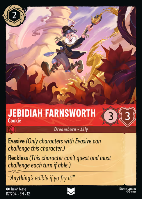 Jebidiah Farnsworth - Cookie 117/204