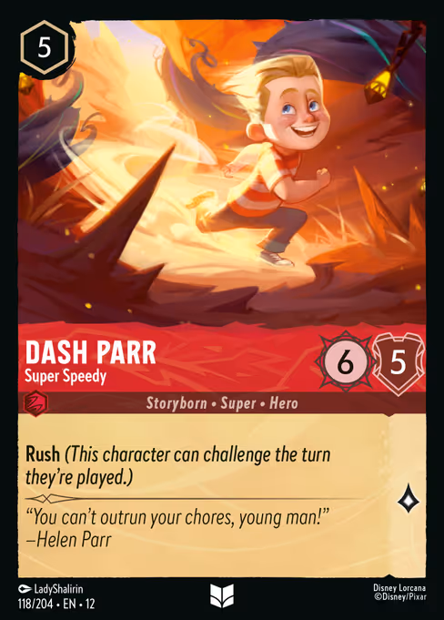 Dash Parr - Super Speedy 118/204